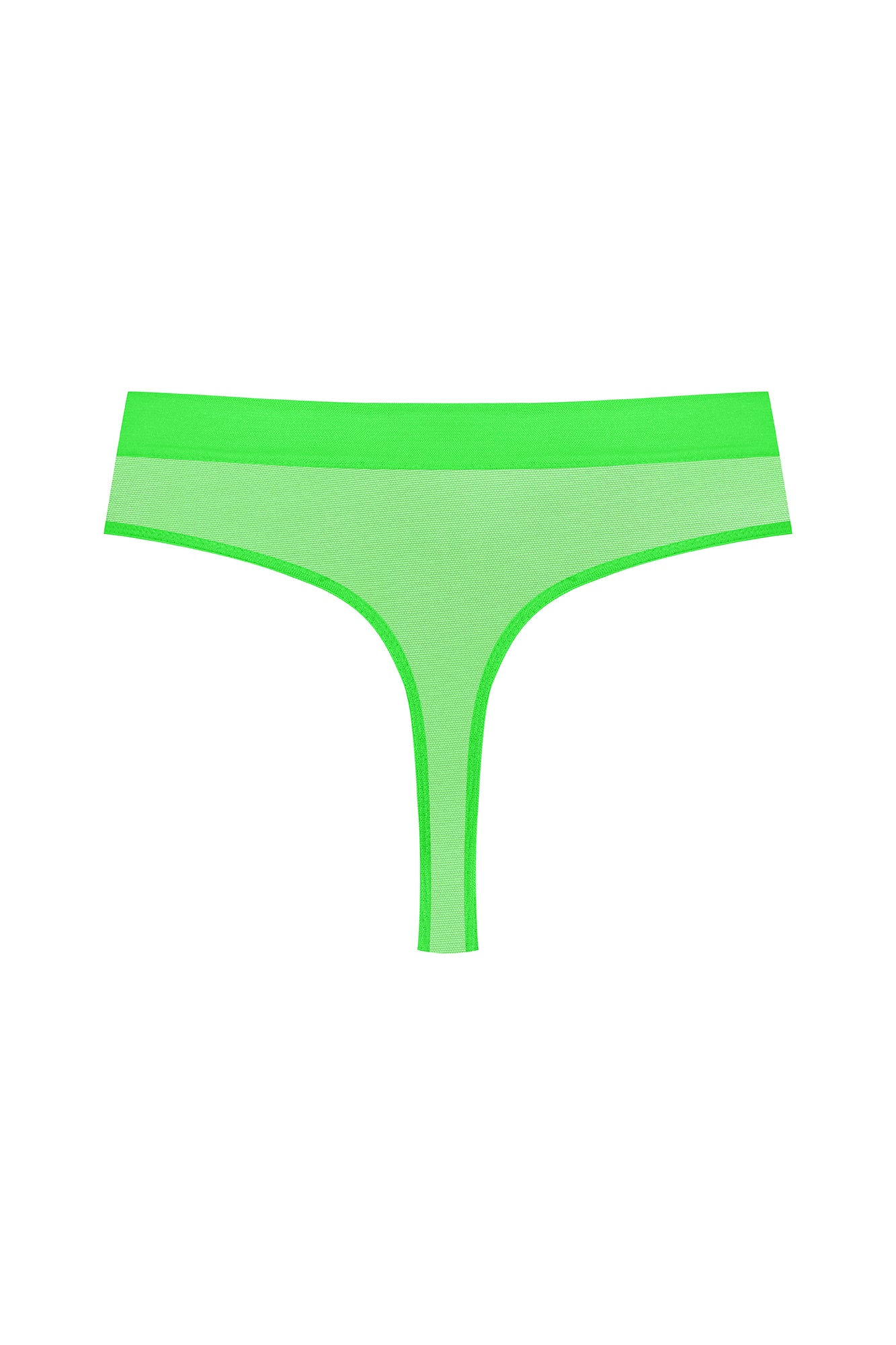 Chilot tanga talie inalta Corps a Corps Neon