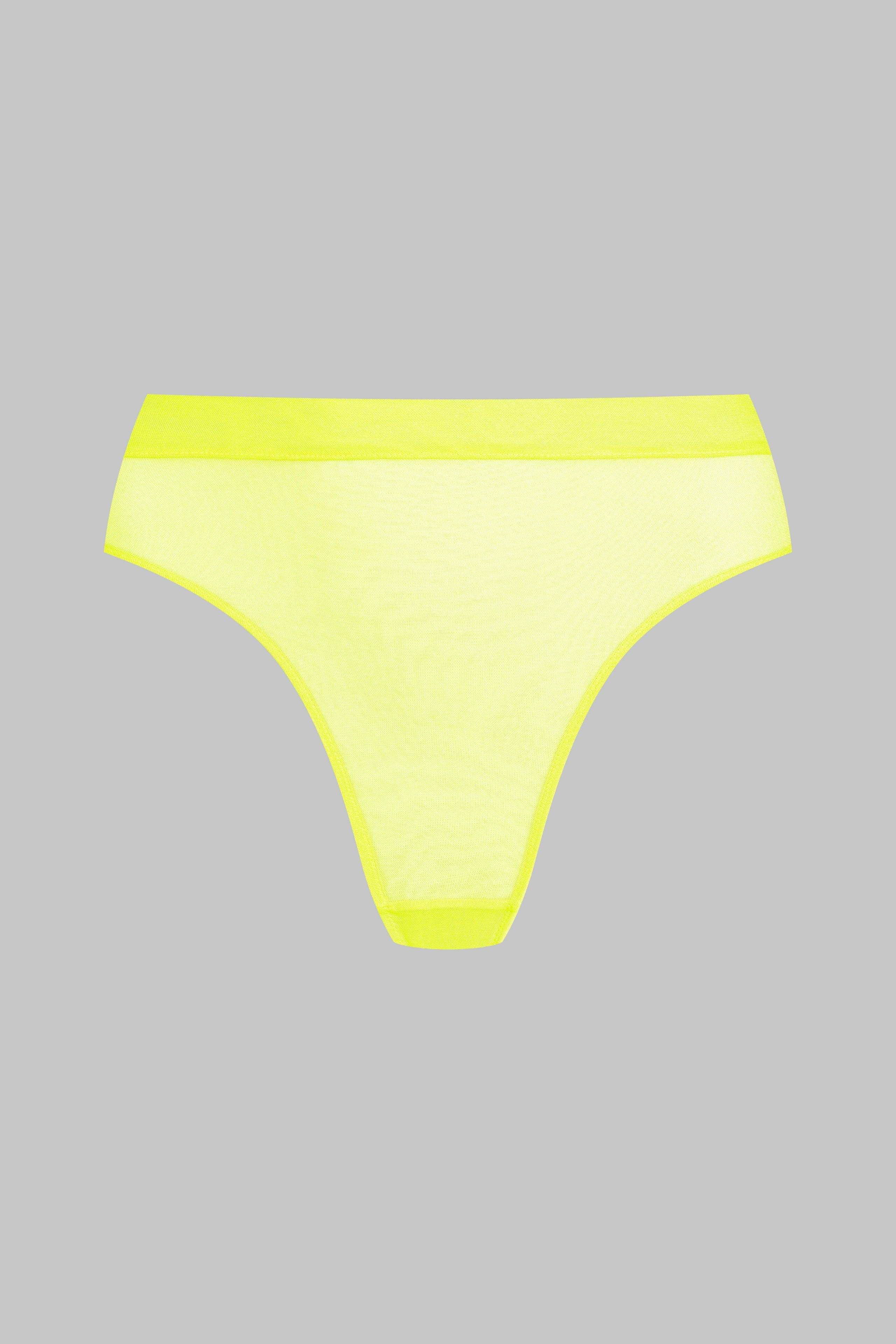 Chilot tanga talie inalta Corps a Corps Neon