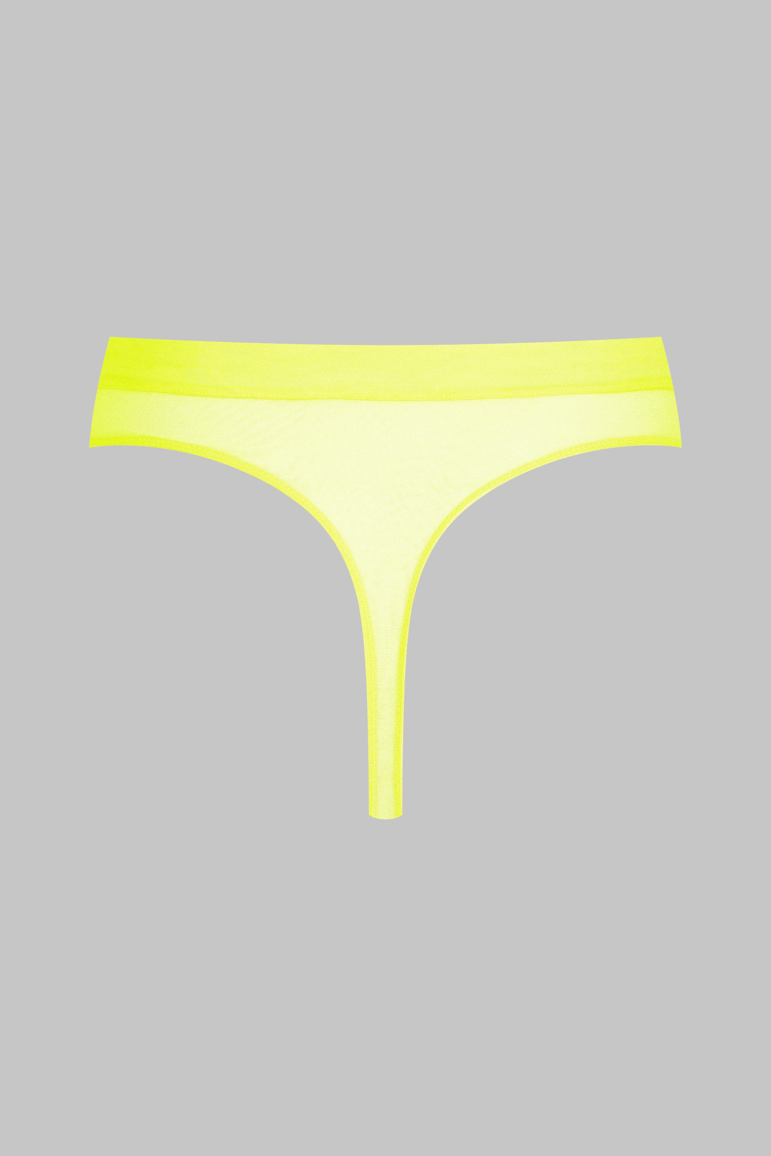 Chilot tanga talie inalta Corps a Corps Neon