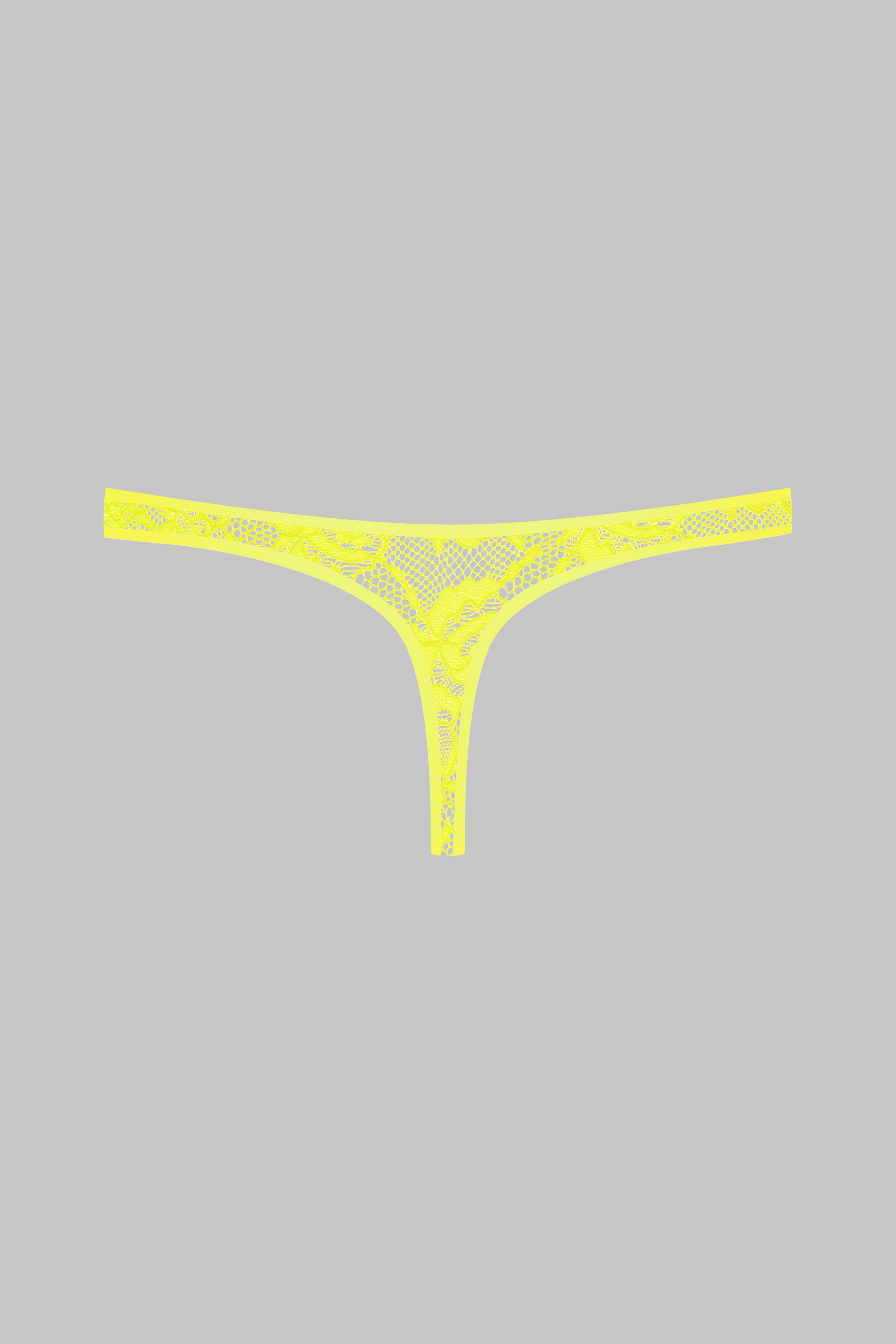 Chilot tanga dantela Flashback Neon