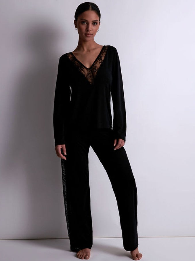 Bluza neagra Lazy Days