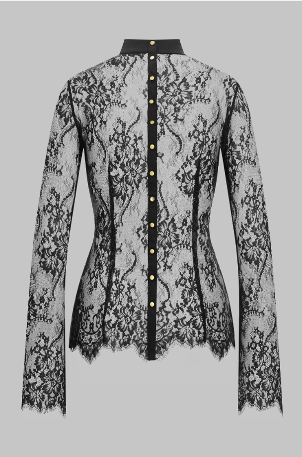 Bluza din dantela transparenta Inspiration Divine
