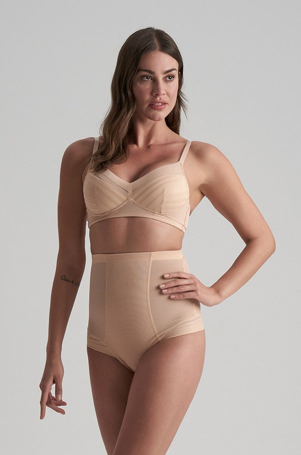 Chilot tanga nude talie inalta powermesh modelare medie