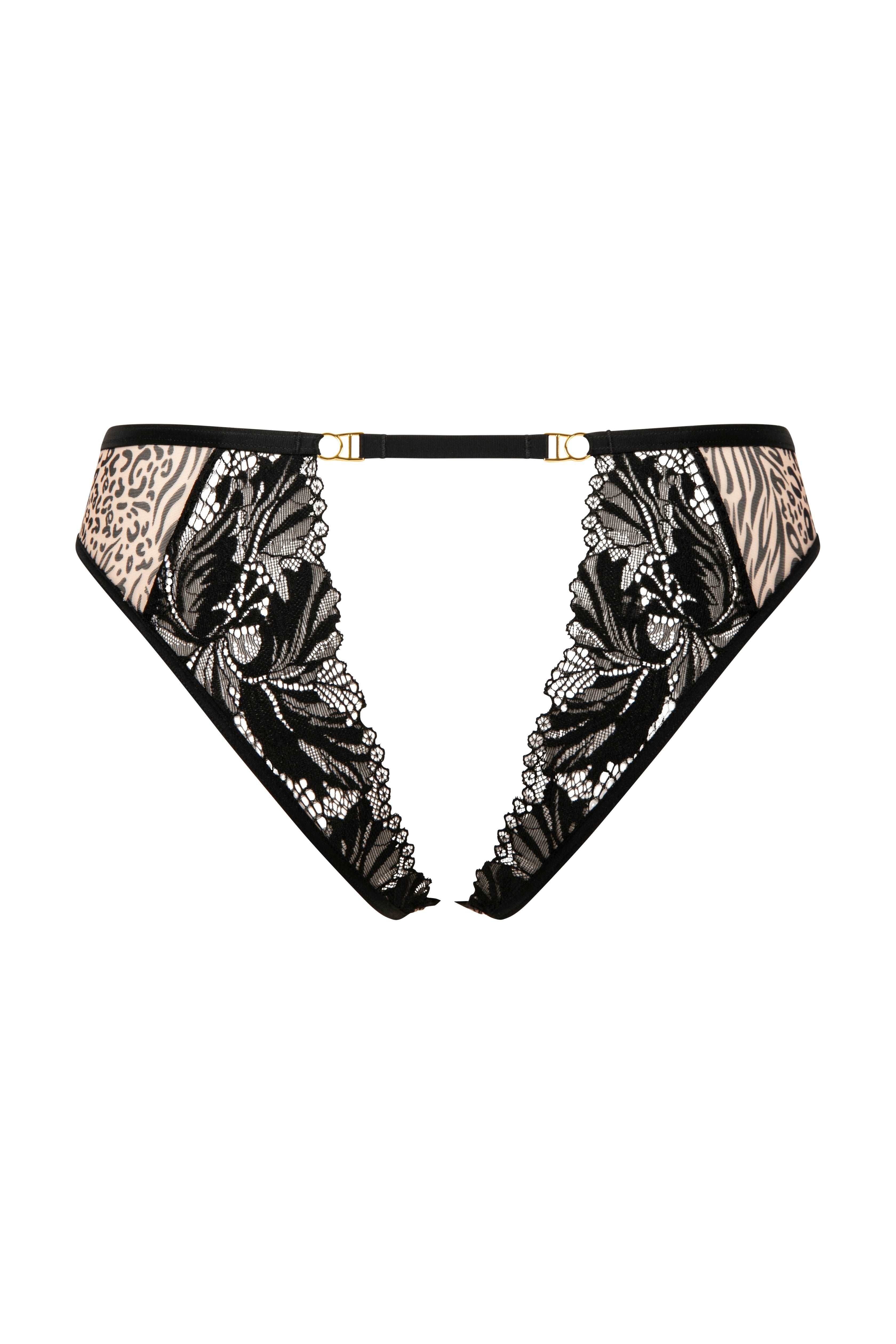Chilot decupat Caresse Feline