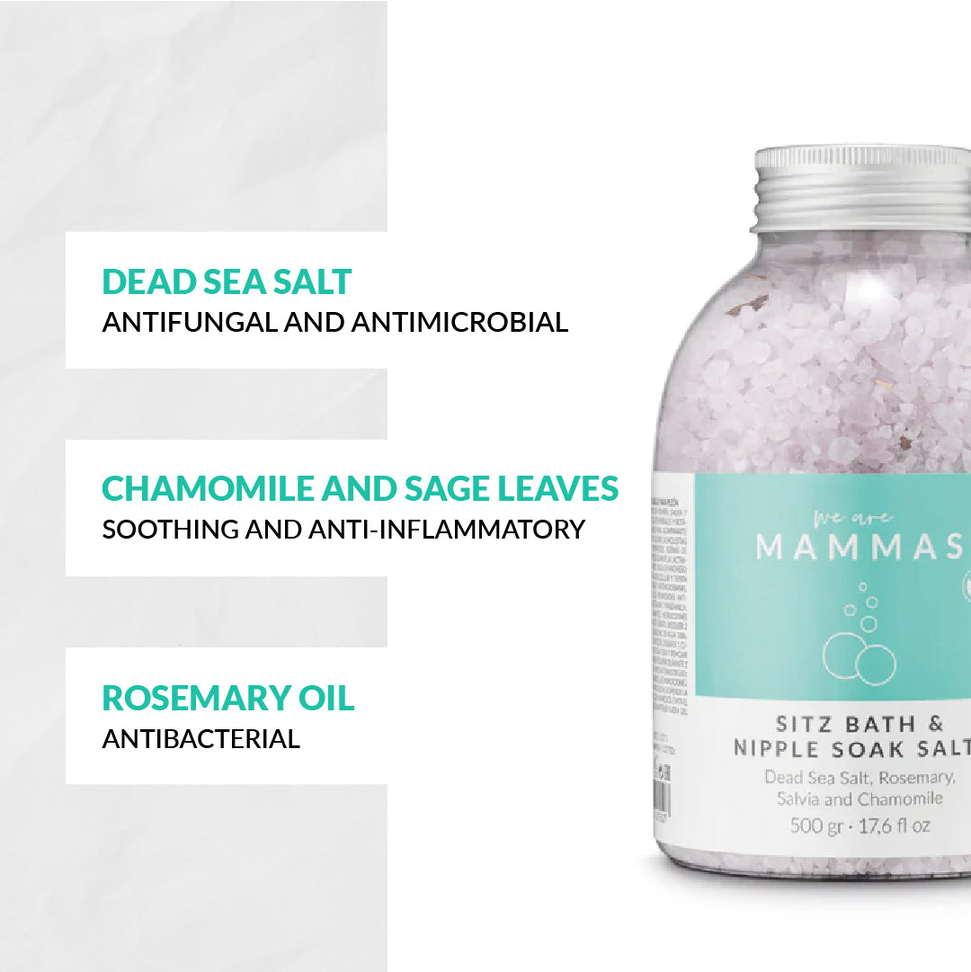 Sare de baie pentru bai de sezut & calmare mameloane dupa nastere