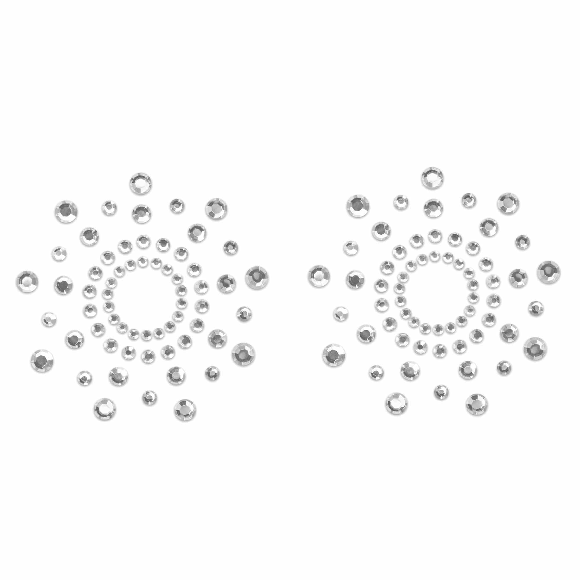 Accesorii autoadezive pentru sani Mimi - argintiu