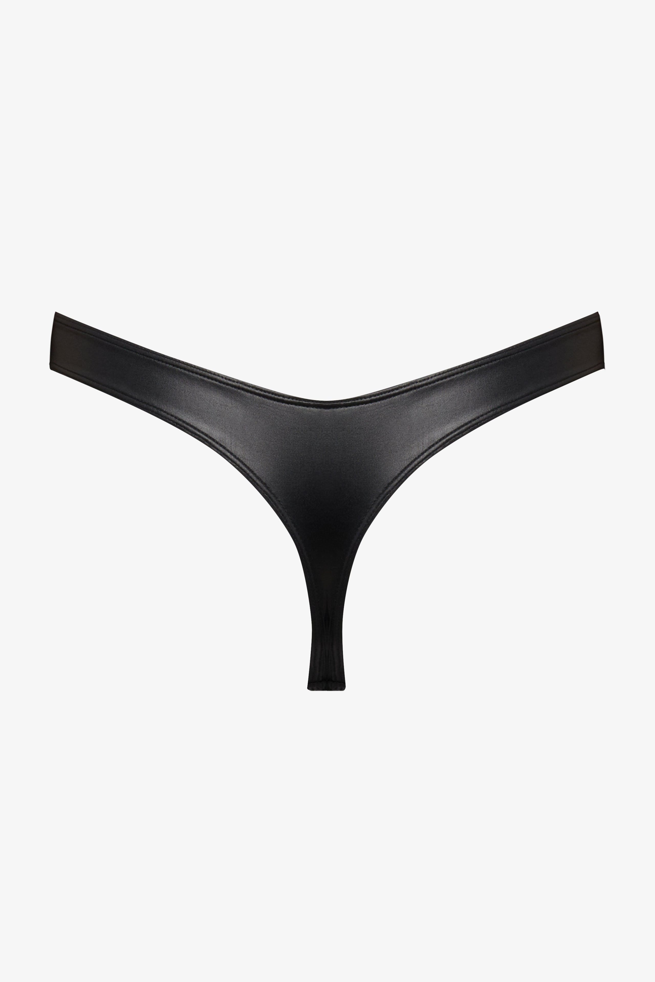 Slip tanga Splash – efect wet-look