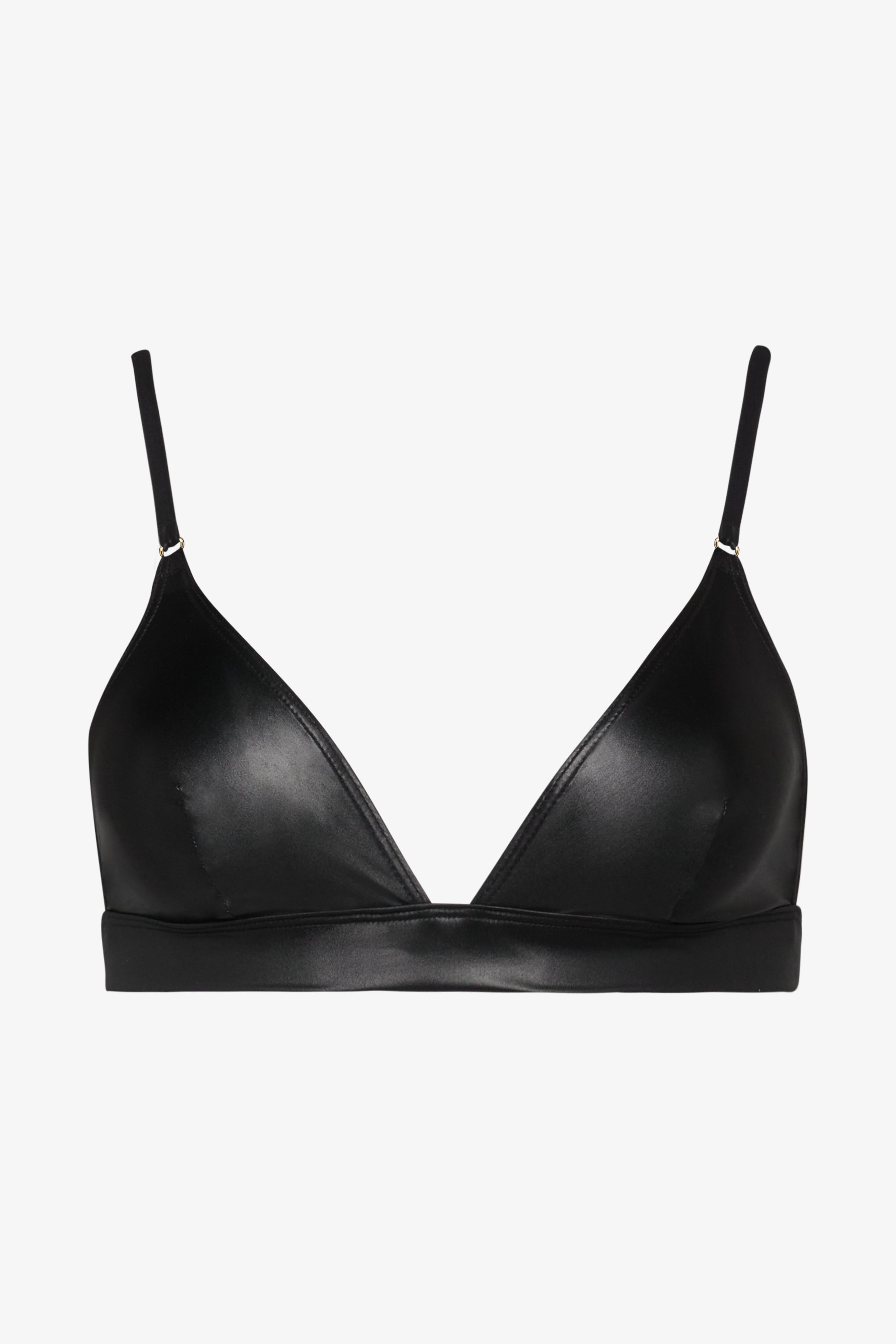 Sutien triunghi baie Splash – efect wet-look