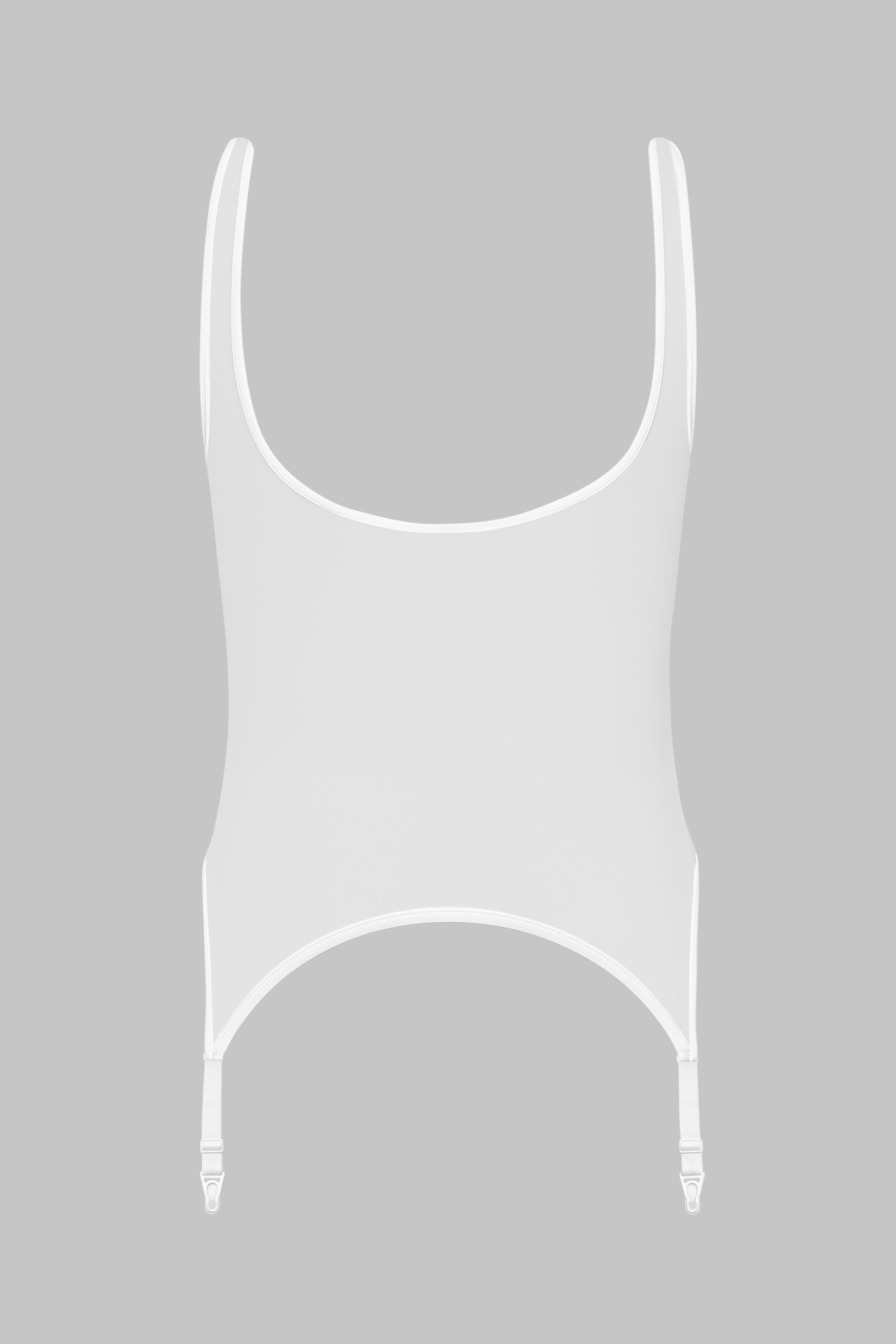Body transparent cu jartiere - Pure Tentation