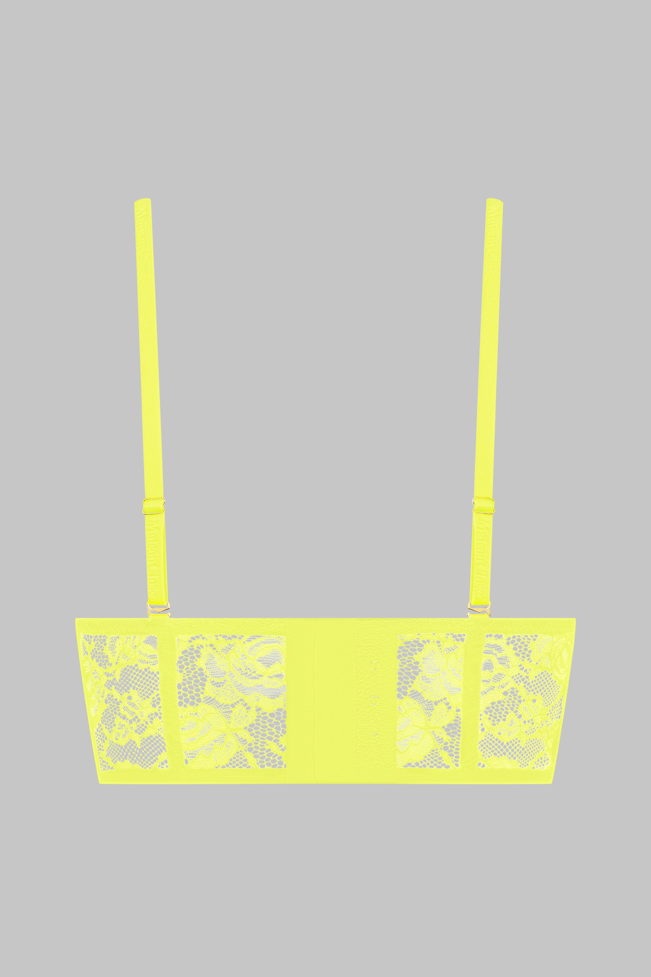 Sutien balconette dantela Flashback Neon