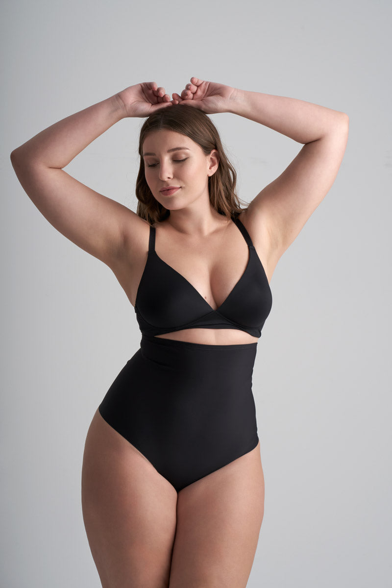 Sutien negru fara intaritura powermesh