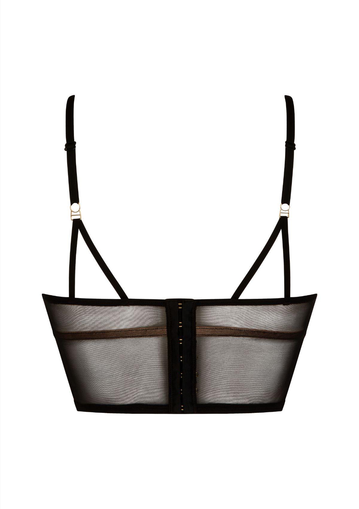 Sutien-bustiera cu decupaje Cosmic dream