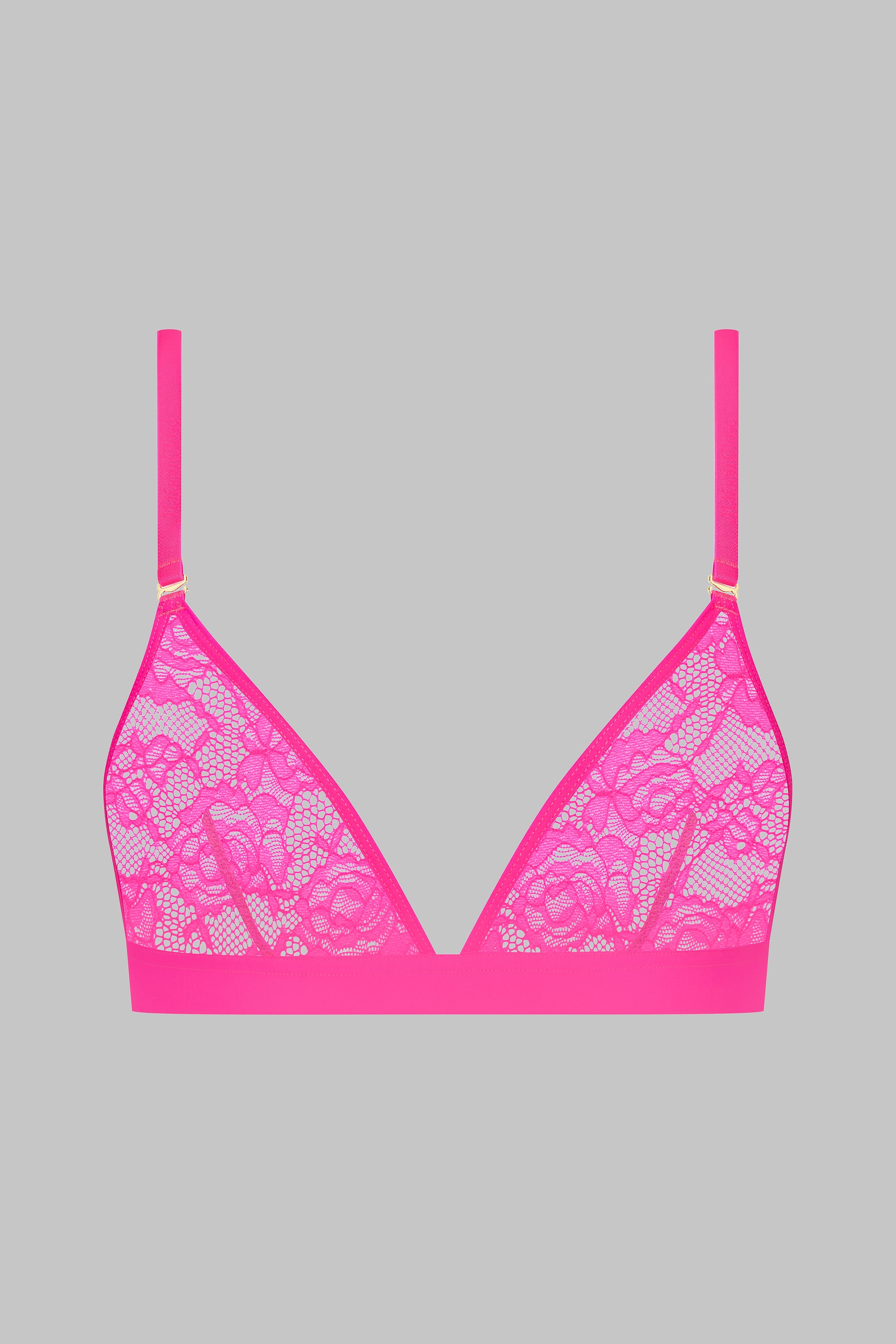 Sutien triunghi dantela Flashback Neon