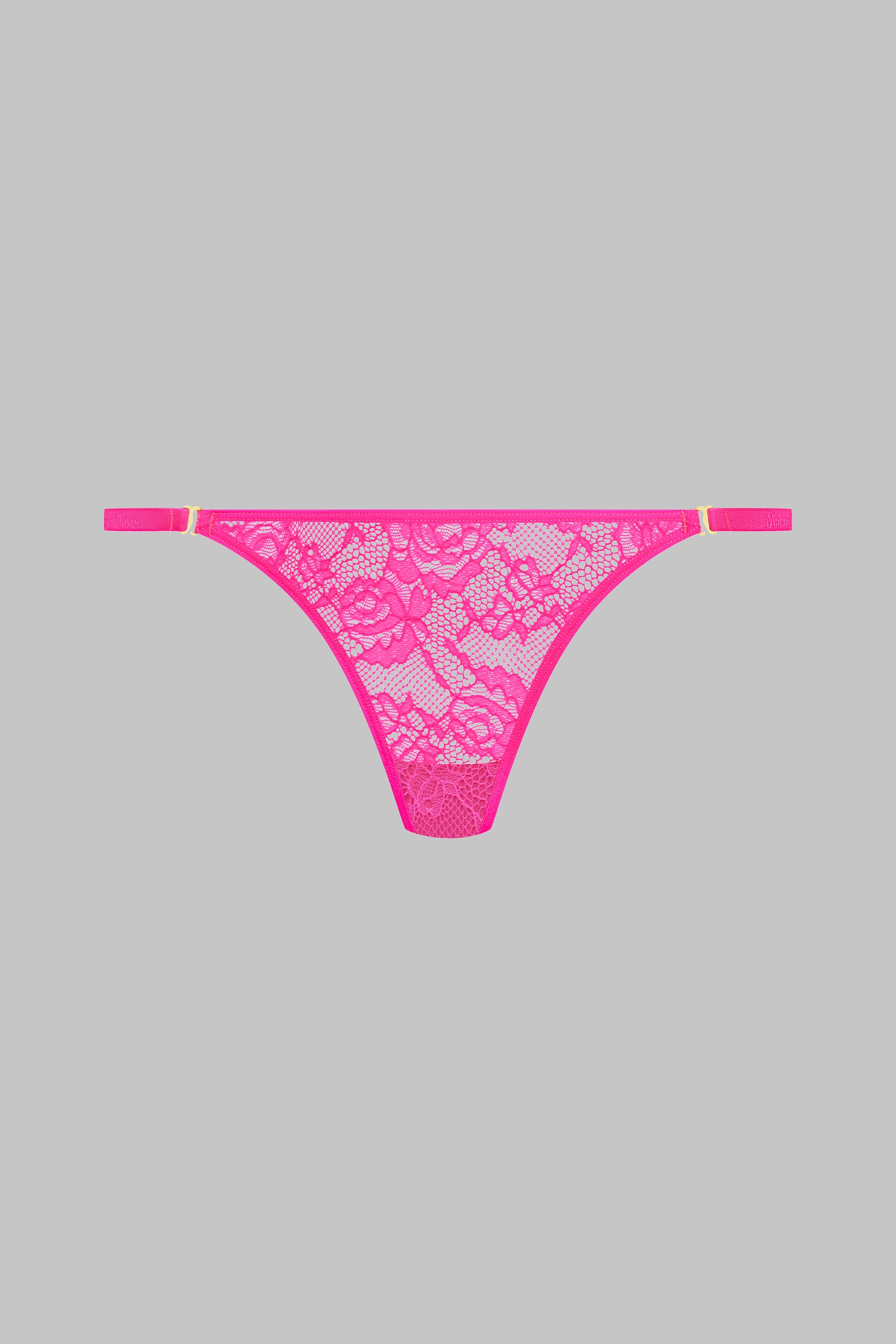 Chilot tanga mini dantela Flashback Neon