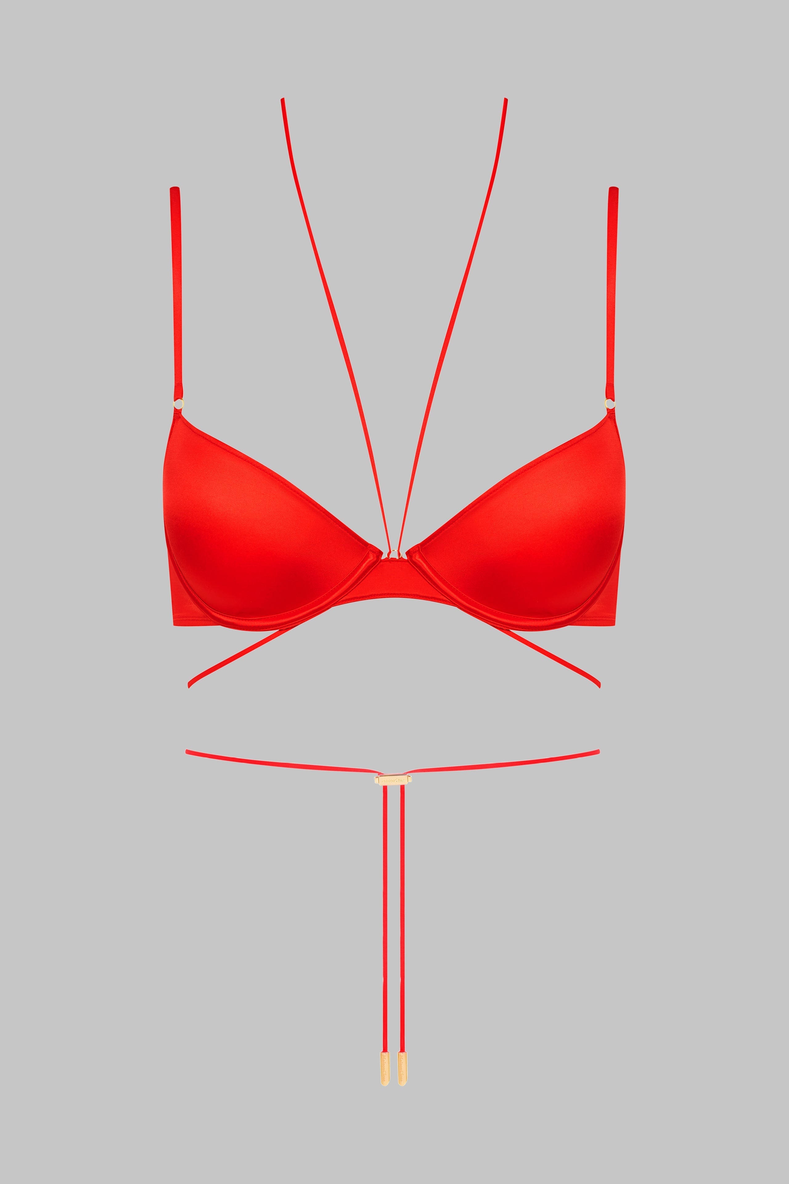 Sutien balconette satin French Kiss