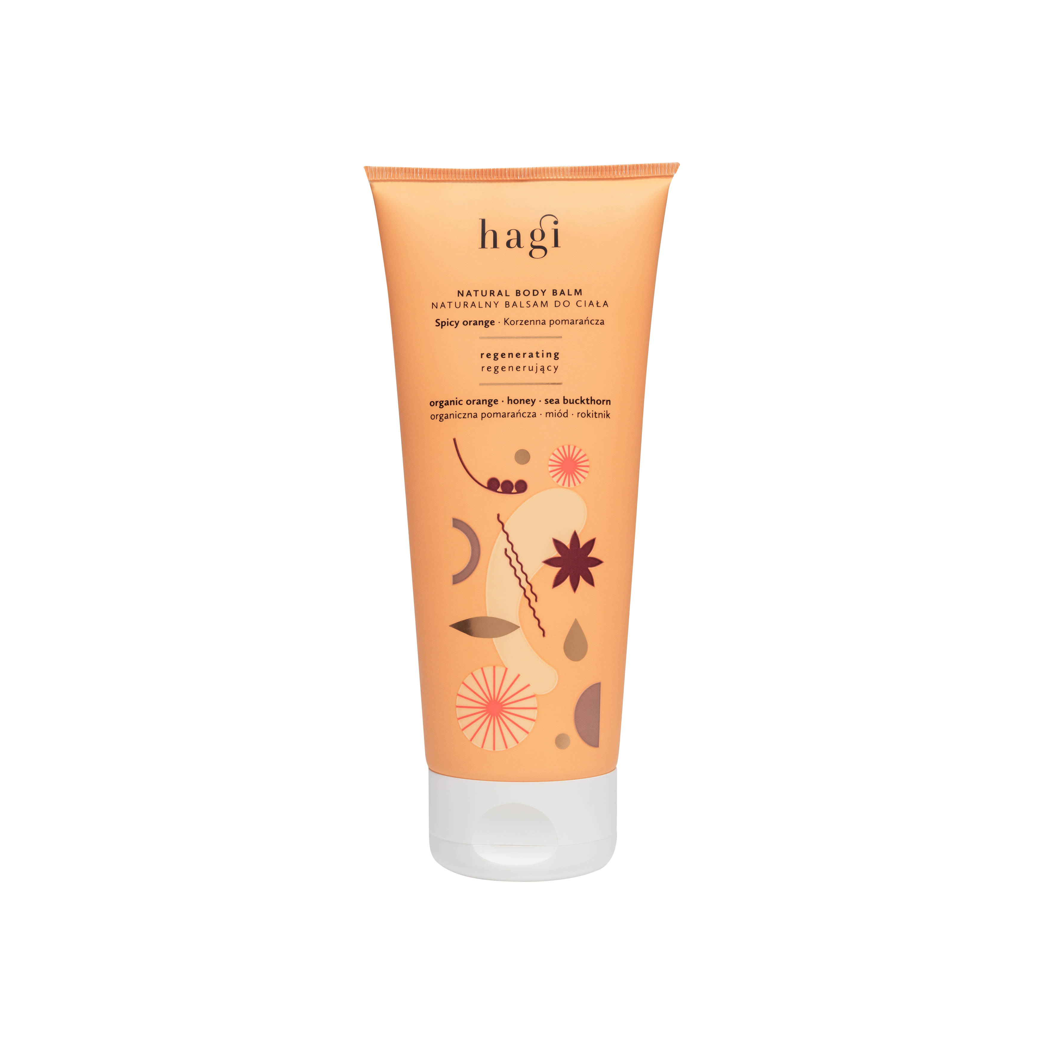 Lotiune naturala pentru corp Spicy Orange - Regenerare, 200ml