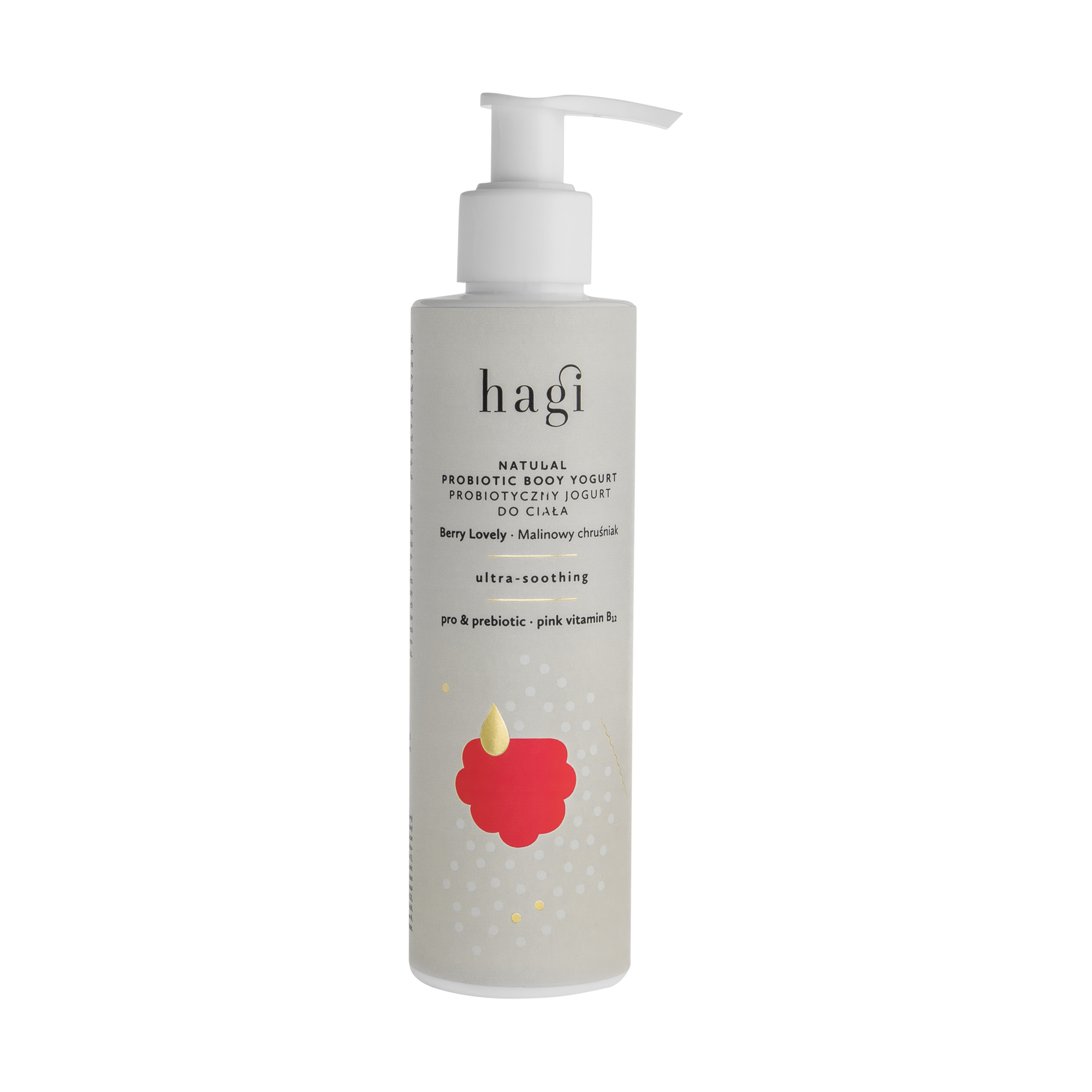 Iaurt de corp probiotic natural Berry Lovely, 200ml