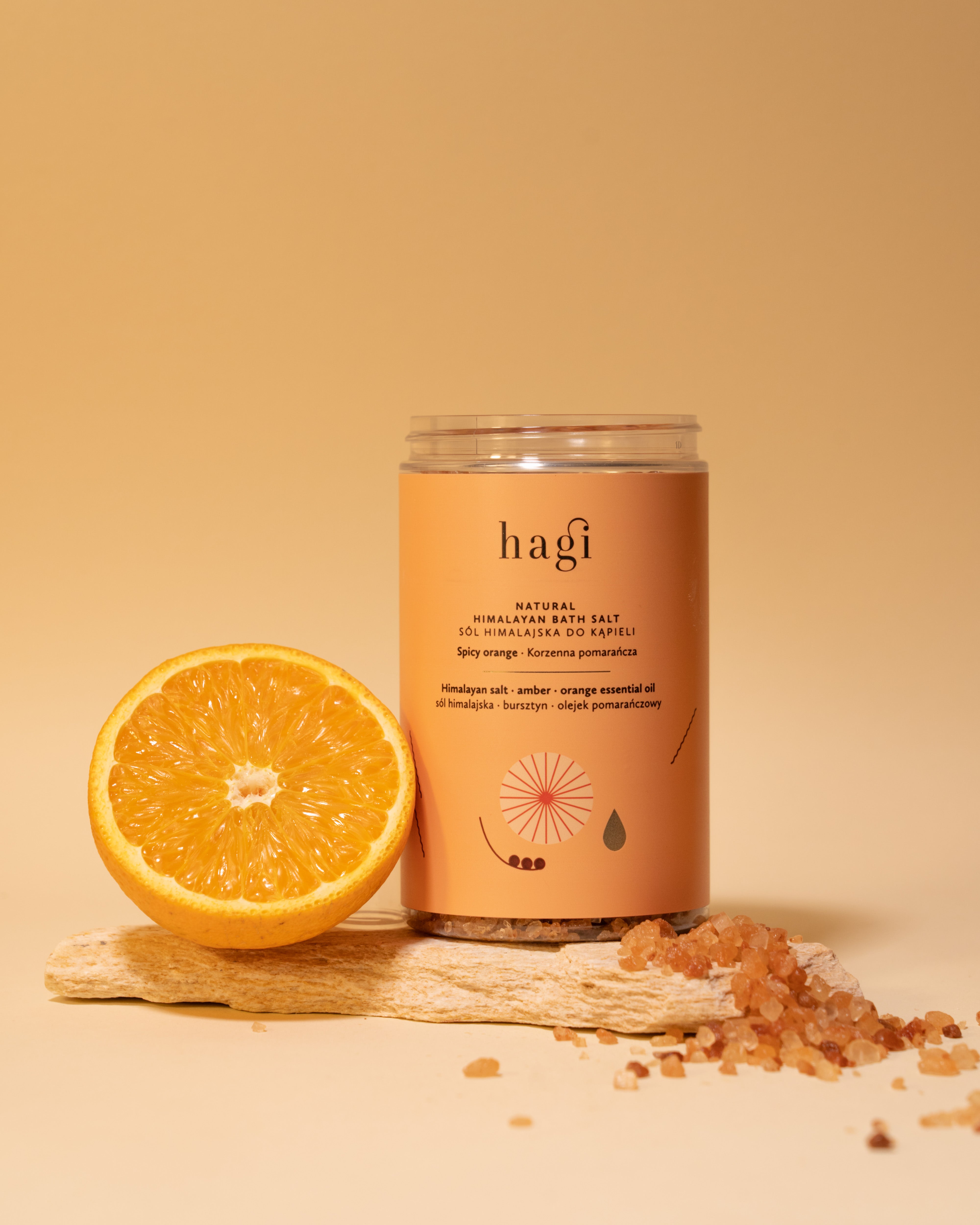 Sare de baie Spicy Orange, 480g