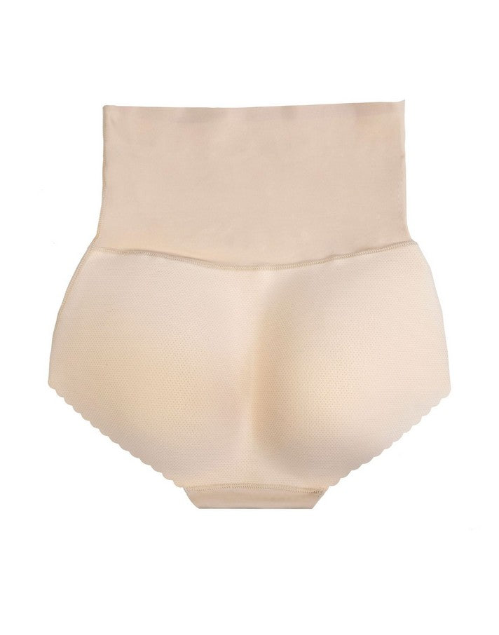 Chilot nude talie inalta cu push-up