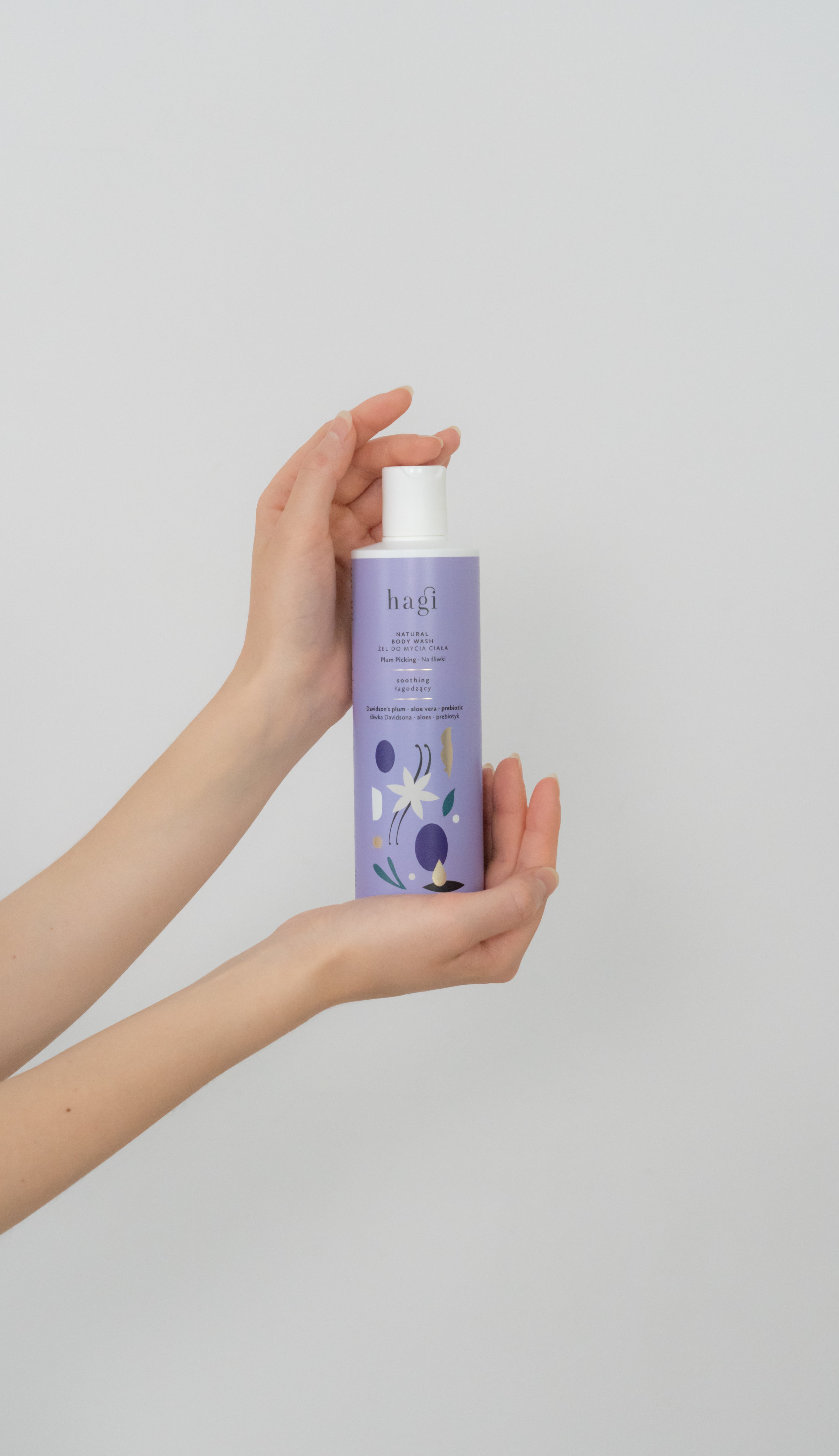 Gel de dus natural Plum Picking, 300ml