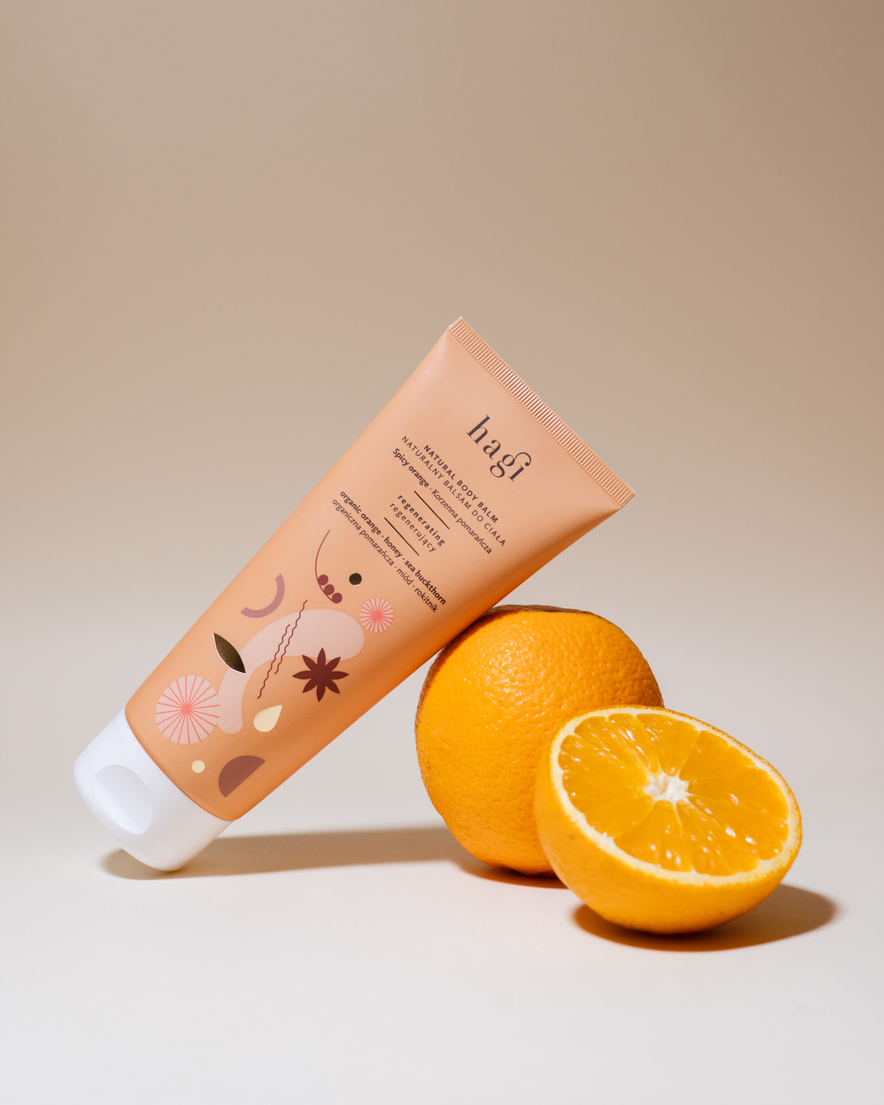 Balsam natural pentru corp Spicy Orange - Regenerare, 200ml