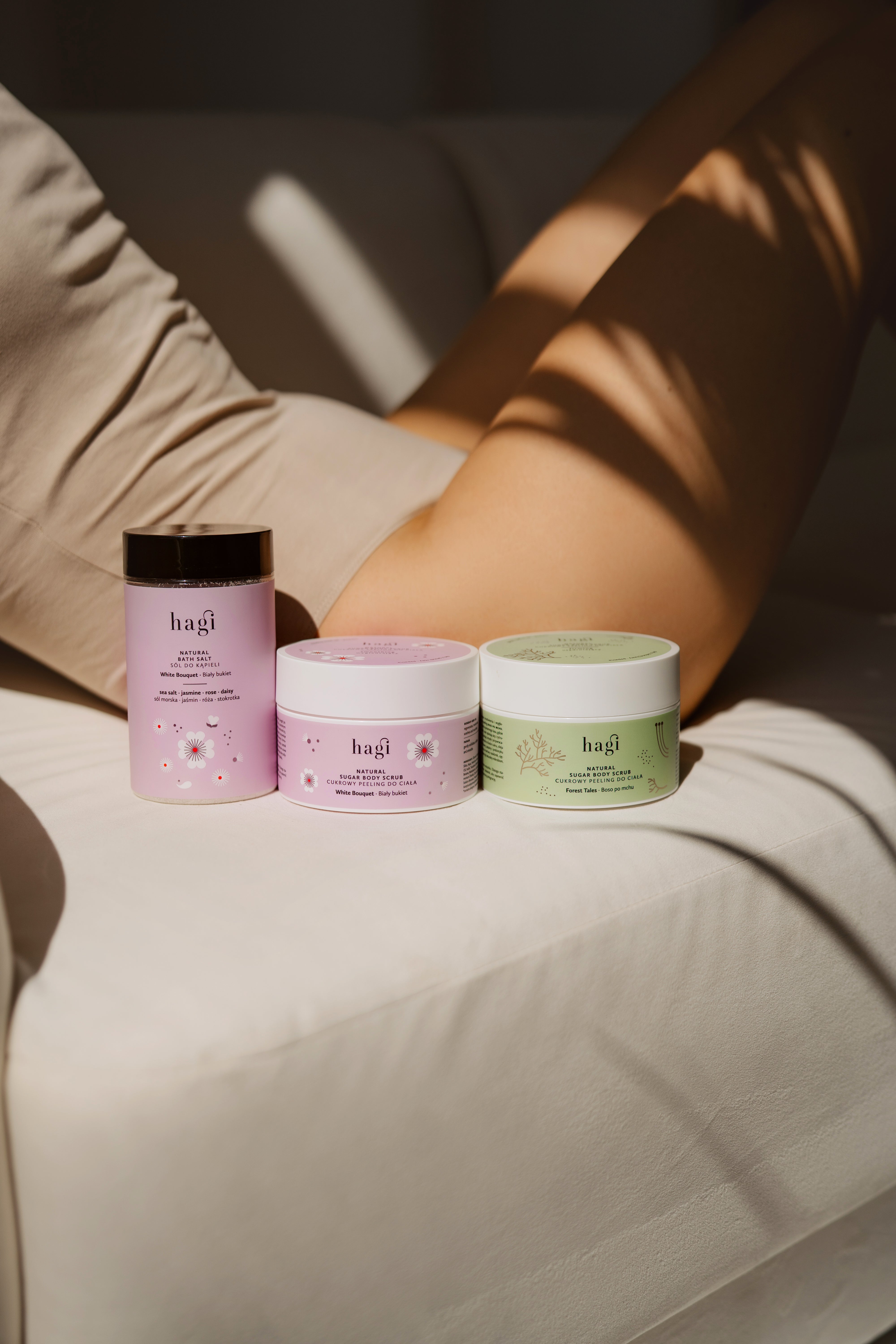 Sare de baie relaxanta White Bouquet, 480g