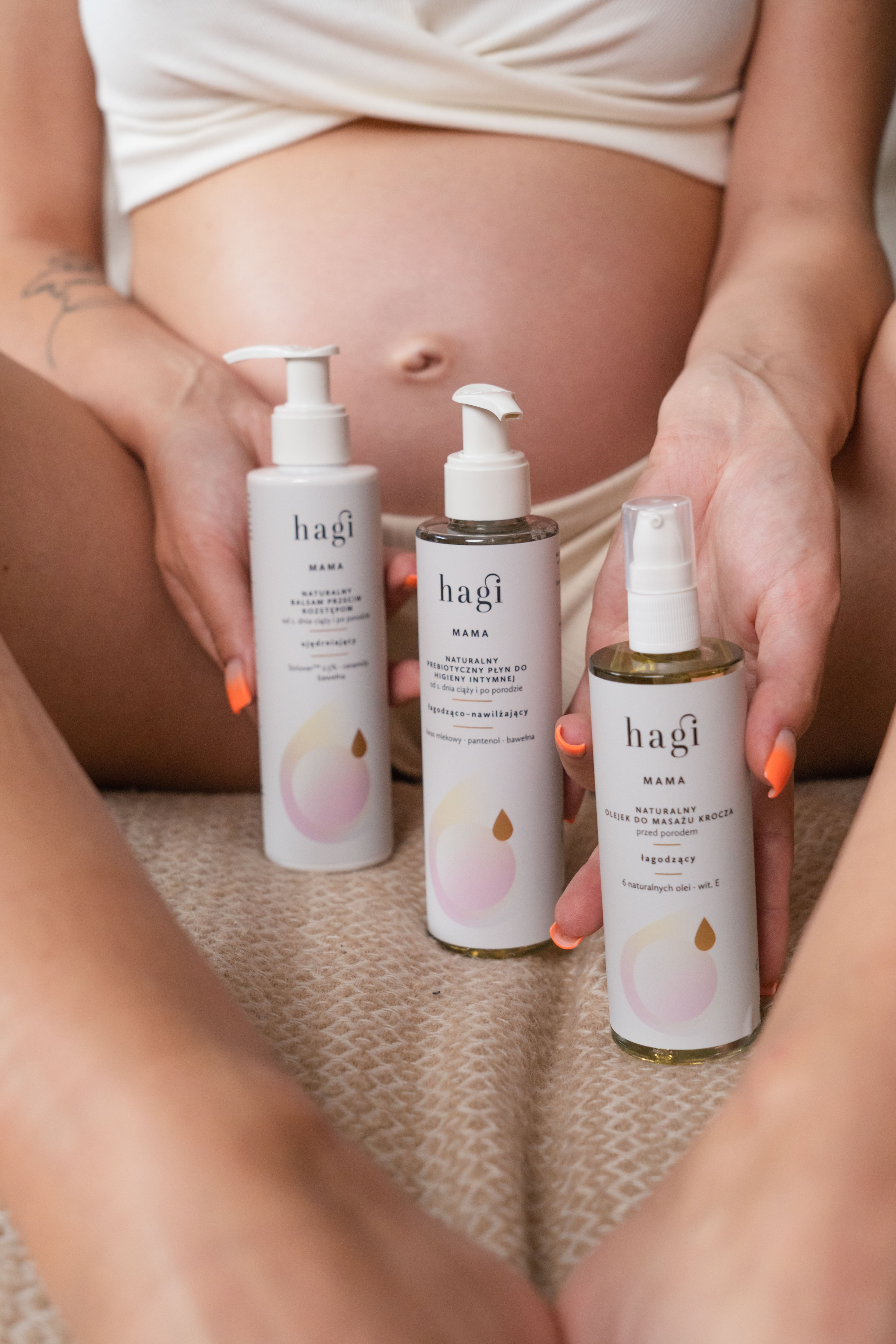 Ulei natural pentru masajul perineal MAMA, 100ml
