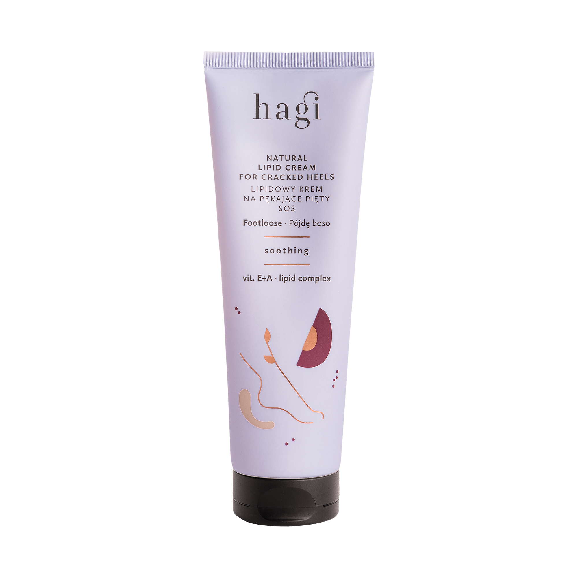 Crema naturala cu lipide pentru calcaie crapate – Footloose, 75ml