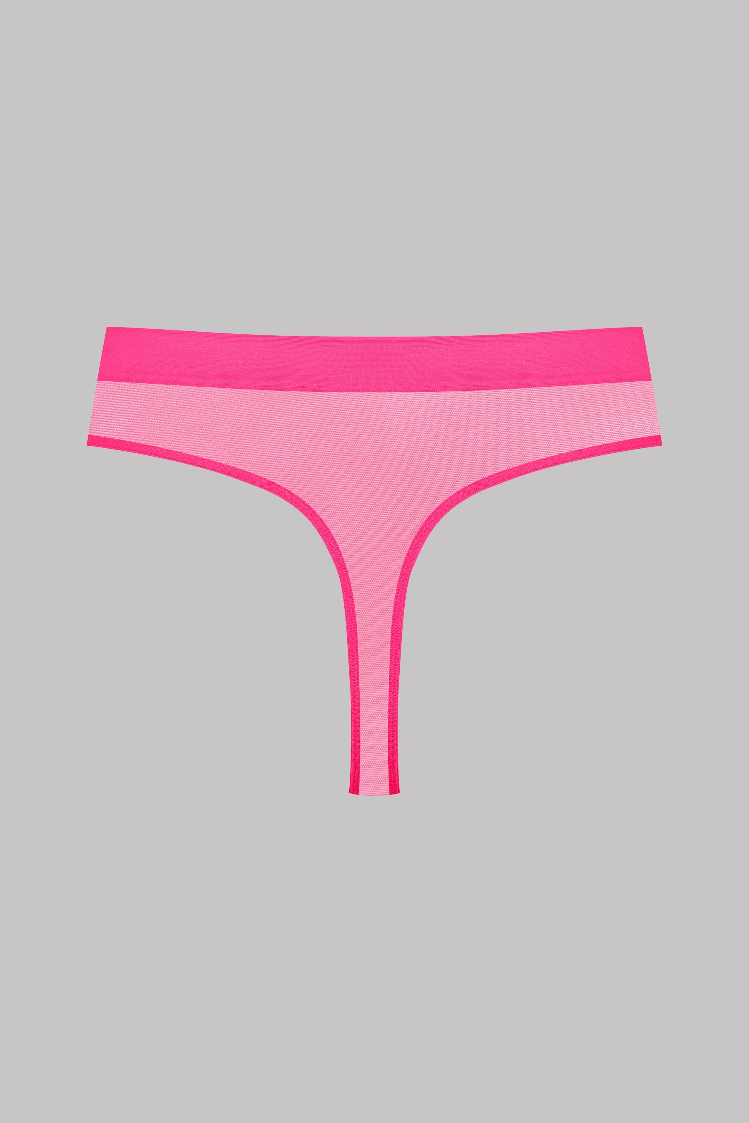Chilot tanga talie inalta Corps a Corps Neon