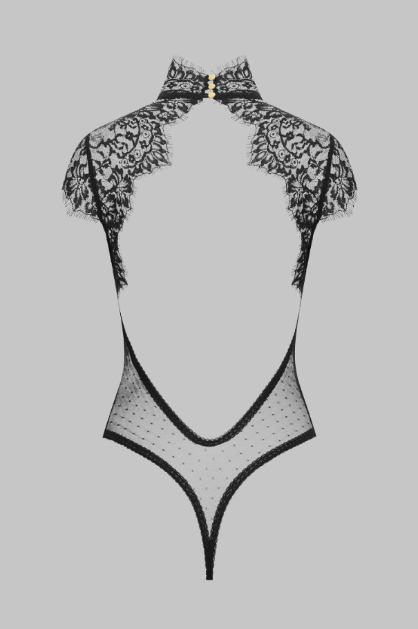 Body tanga din dantela cu spatele gol Inspiration Divine