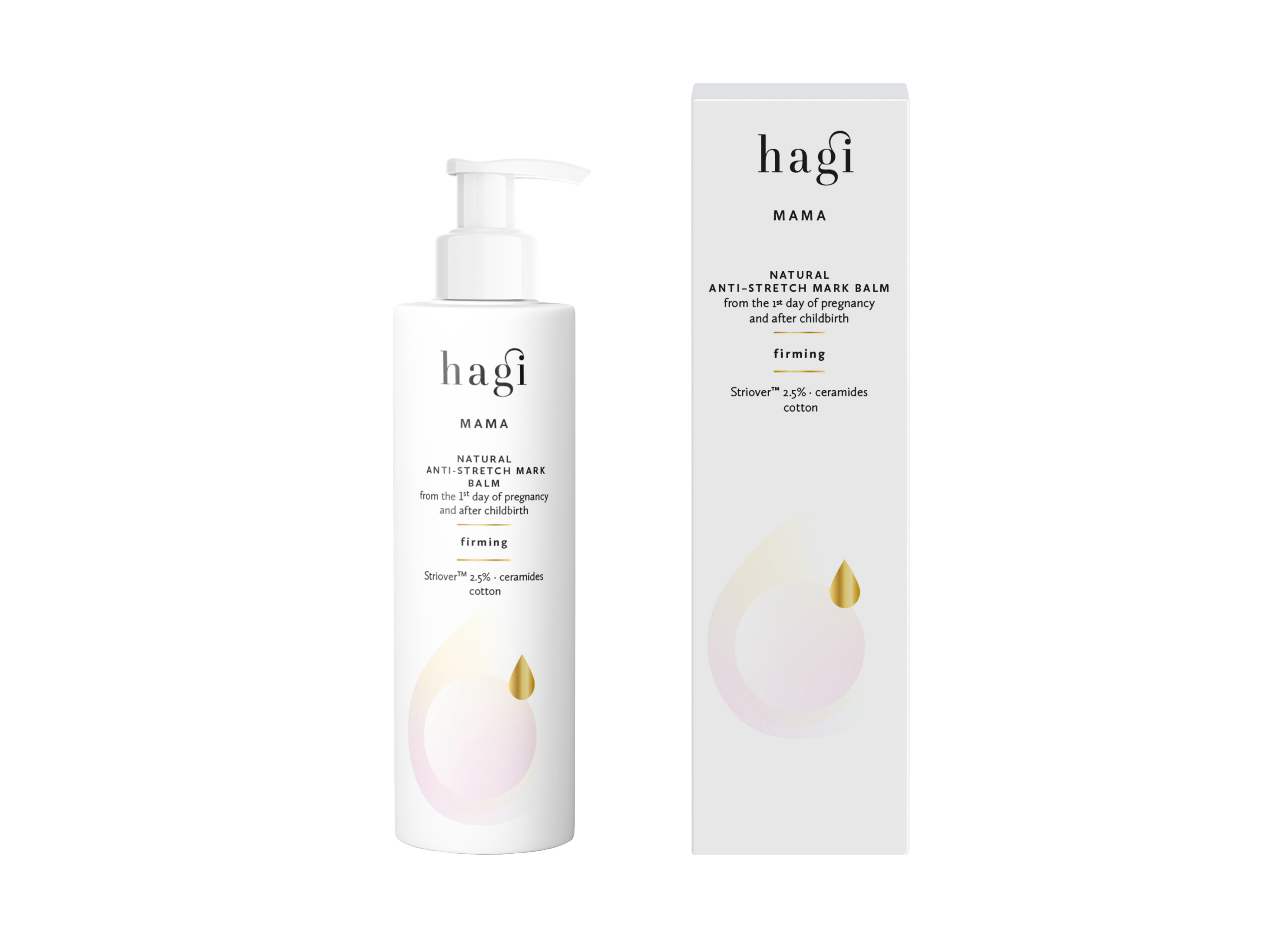 Balsam natural anti-vergeturi MAMA, 200ml