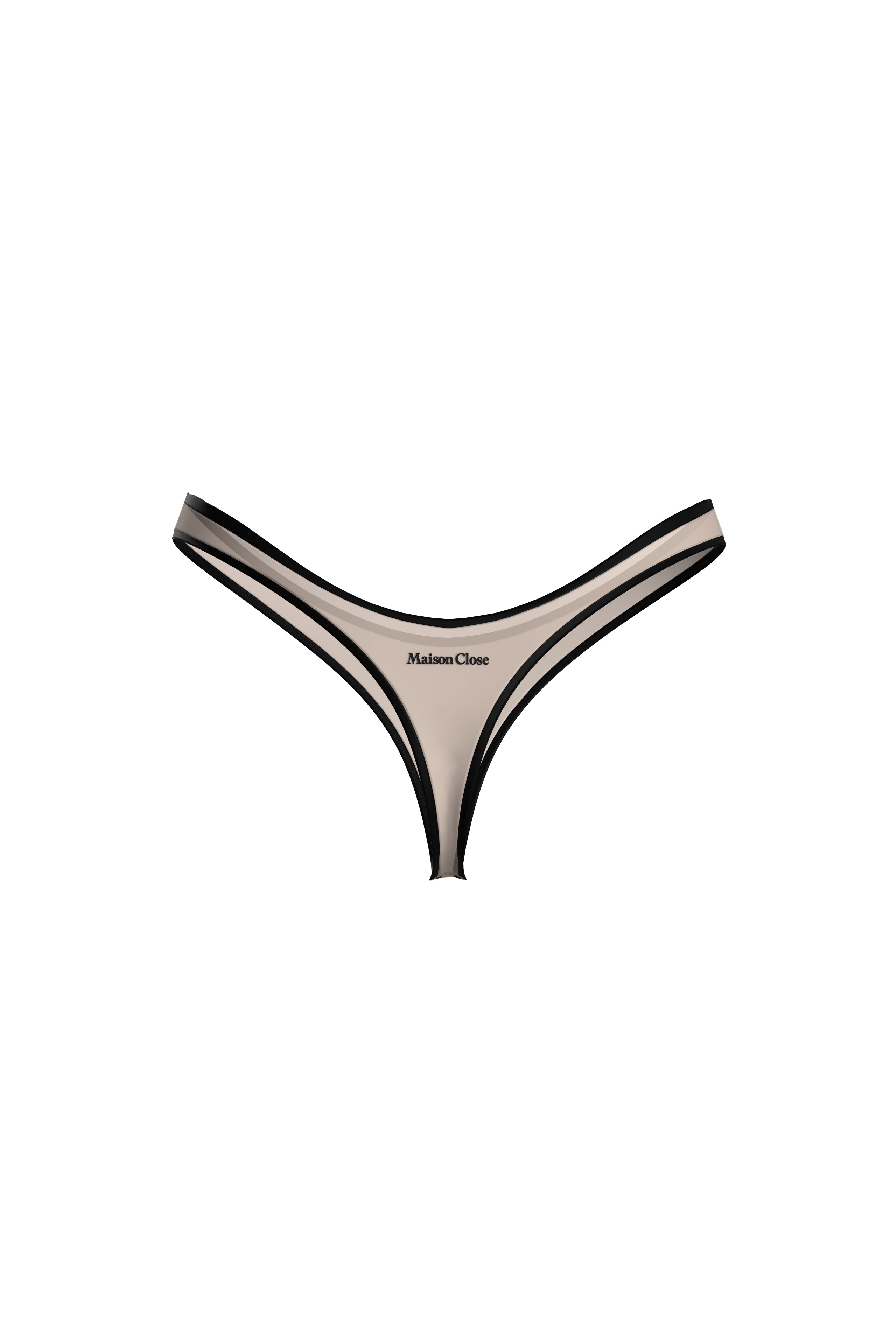 Chilot tanga high cut Parisienne