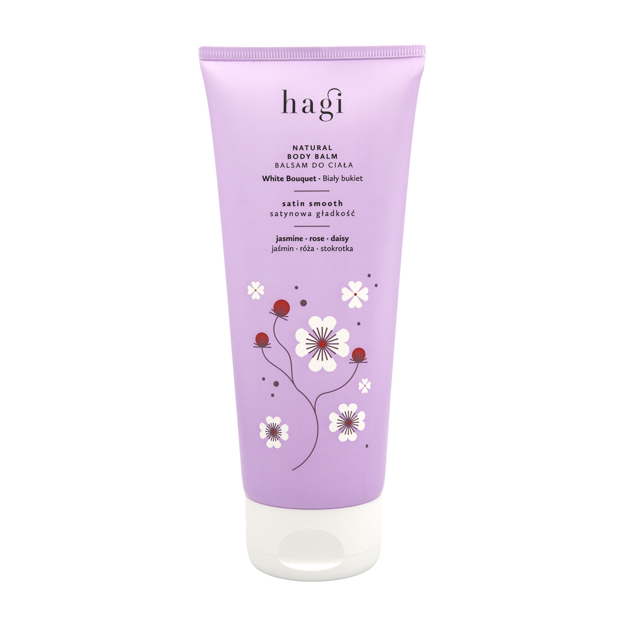 Balsam natural pentru corp White Bouquet, 200ml